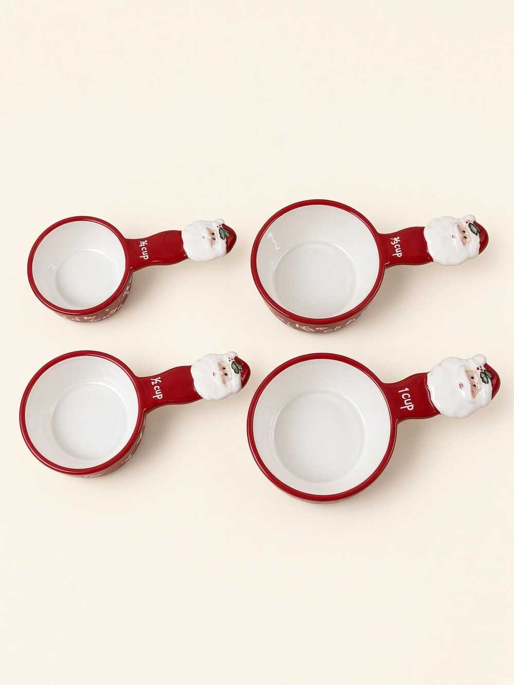 Burton Burton Ho Ho Ho Measuring Cups Santa 2006